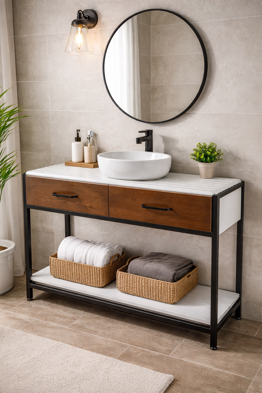 Dulap de baie — client Ramona
